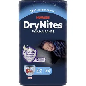 Pañales niño 4-7 años 10 unidades