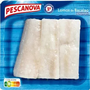 Lomos de bacalao congelado 300 g