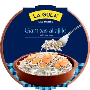 La gula del norte con gambas al ajillo 210 g