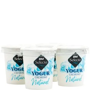 Yogur natural cremoso 4x125 g
