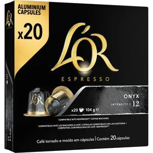 Café onyx 20 cápsulas