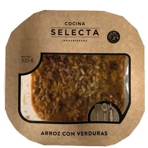 Arroz con verduras 100% artesana 375 g