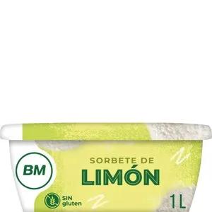 Helado sorbete de limón tarrina 1 l