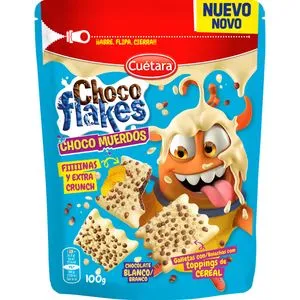 Galleta chocoflakes chocolate blanco 100 g
