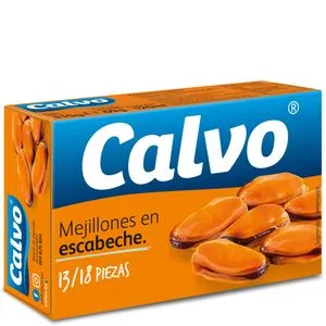 Mejillón en escabeche 13/18, 115 g