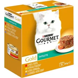 Comida para gatos surtido de tartaletas 8x85 g