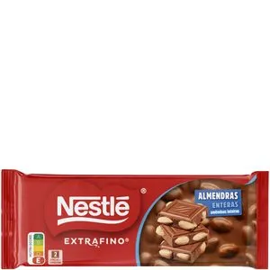 Chocolate extrafino almendra entera 100g