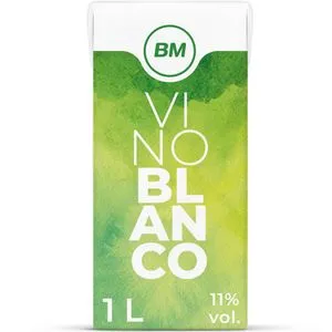 Vino blanco brik 1 l
