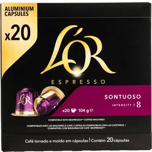 Café sontuoso 20 capsulas