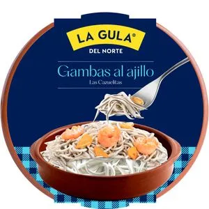 La gula del norte con gambas al ajillo 230 g