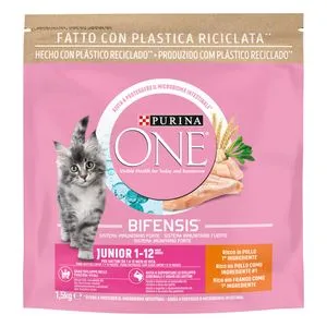 Pienso para gato junior con pollo 1,5 kg