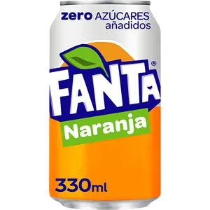 Refresco de naranja zero lata 33 cl