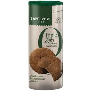 Galletas con nibs de cacao triple zero 210 g
