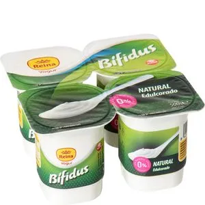 Yogur bifidus natural desnatado 4x125g