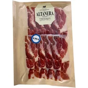 Paleta ibérica de cebo 50% raza ibérica 90 g