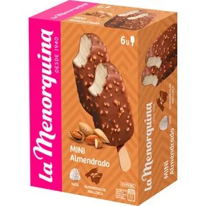 Helado mini almendrado 6 unidades