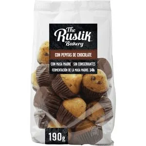 Mini magdalenas pepitas chocolate 190 g