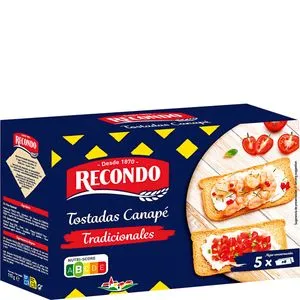 Tostadas de canapés 100 g