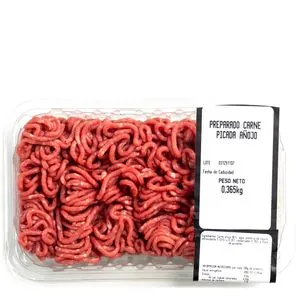 Preparado de carne picada de añojo bandeja 365 g