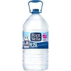 Agua mineral natural garrafa 6,25 l