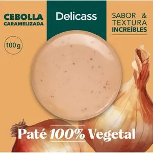 Paté vegetal cebolla caramelizada 100 g