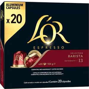 Café espresso barista 20 cápsulas