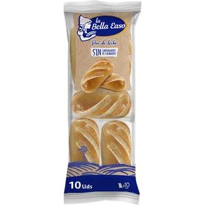 Pan de leche 9 unidades