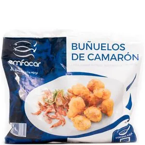 Buñuelos de camarón congelados 350 g