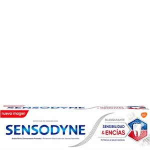 Pasta dental sensibilidad y encías blanqueantes