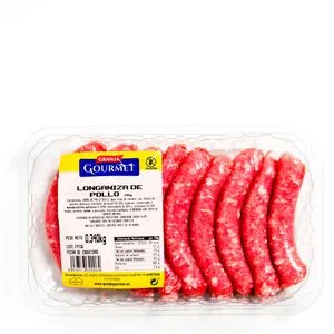 Salchichas de pollo bandeja 340 g