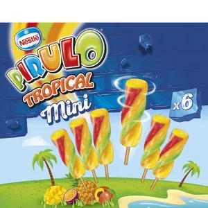 Polo pirulo mini tropical 6 unidades