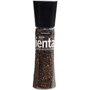 Molinillo gigante de pimienta negra en frasco
