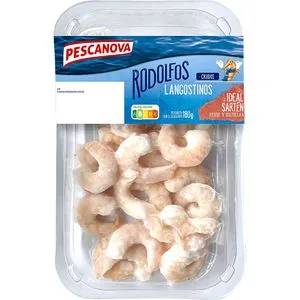 Langostino tigre pelado escaldado 180gr