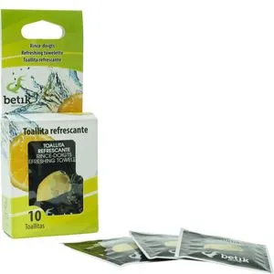 Toallitas de manos limón 10 unidades