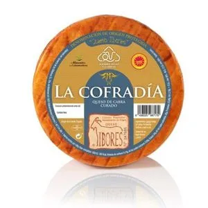 Queso de cabra curado DO Ibores al corte