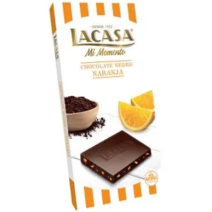 Chocolate negro con naranja 100 g