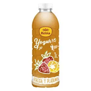 Yogur líquido fresa plátano 1000 g
