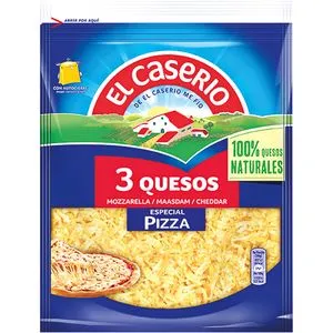 Queso rallado 3 quesos 140 g