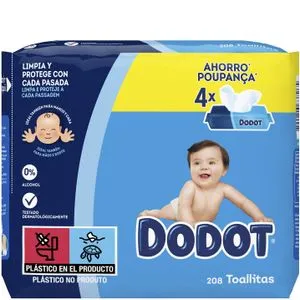 Toallitas pack ahorro 4x52 unidades