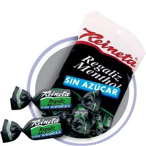 Caramelo de regaliz sin azúcar 110 g