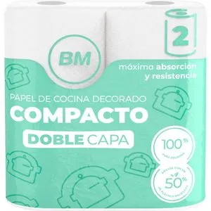 Papel de cocina 2 rollos