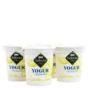 Yogur cremoso de limón 4x125 g