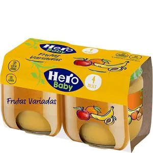 Tarrito de frutas variadas 2x120 g