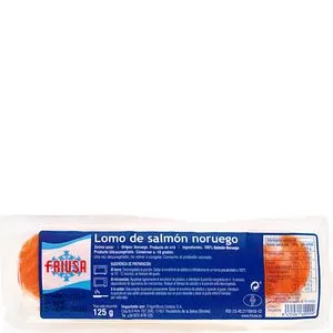 Lomo de salmón noruego congelado 125 g