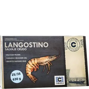 Langostino salvaje congelado 630 g