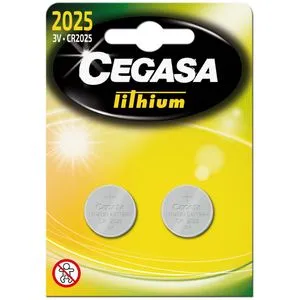Pila de litio CR2025 2 unidades