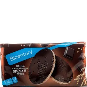 Tortita de arroz con chocolate negro 140 g
