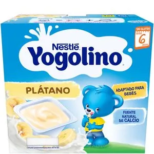 Postre lácteo de plátano 4x100 g