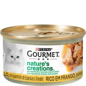 Alimento gourmet para gatos con pollo 85 g