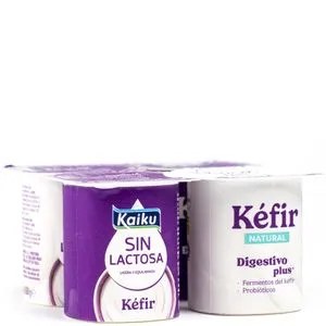 Kéfir natural sin lactosa 4x125 g